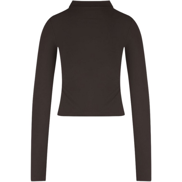 2026 Wallien Rash Guard Til Kvinder Med Lynlås 102045001 - Coffee
